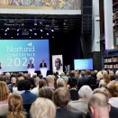 30. august: Kronprinsen er til stede under Norfund-konferansen 2022. "Hvordan vet vi om vi utgjør en forskjell?" var et av temaene som ble diskutert. Foto: Sara Svanemyr, Det kongelige hoff.